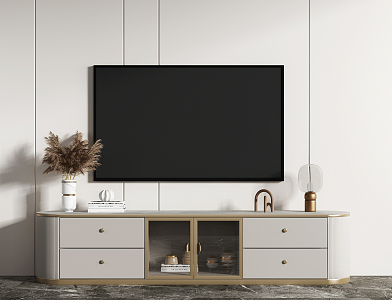 Modern TV Cabinet 3d model