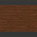 Solid Red Wood Rectangular Dining Table With Smooth Surface And Sturdy Legs