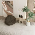 Modern Lazy Sofa Casual Lazy Sofa 3d model