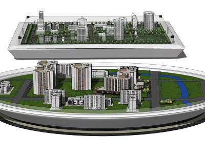 Modern Commercial Kitchen Equipment With Stainless Steel Appliances And Island Counter 3d model