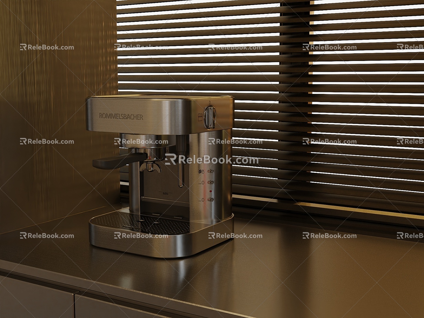 Coffee machine 3d model