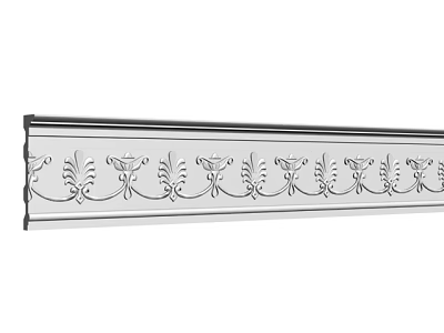 Simple European gypsum line, European gypsum line 3D model 3d model
