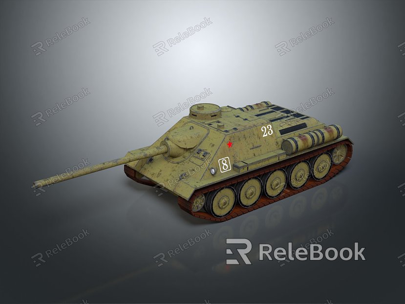 Modern Tanks Military Vehicles model