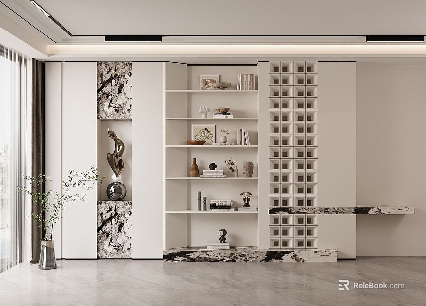 Decorative cabinet texture