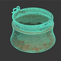 Handcrafted Vintage Copper Cooking Pot With Metal Handles For Home Kitchen Use
