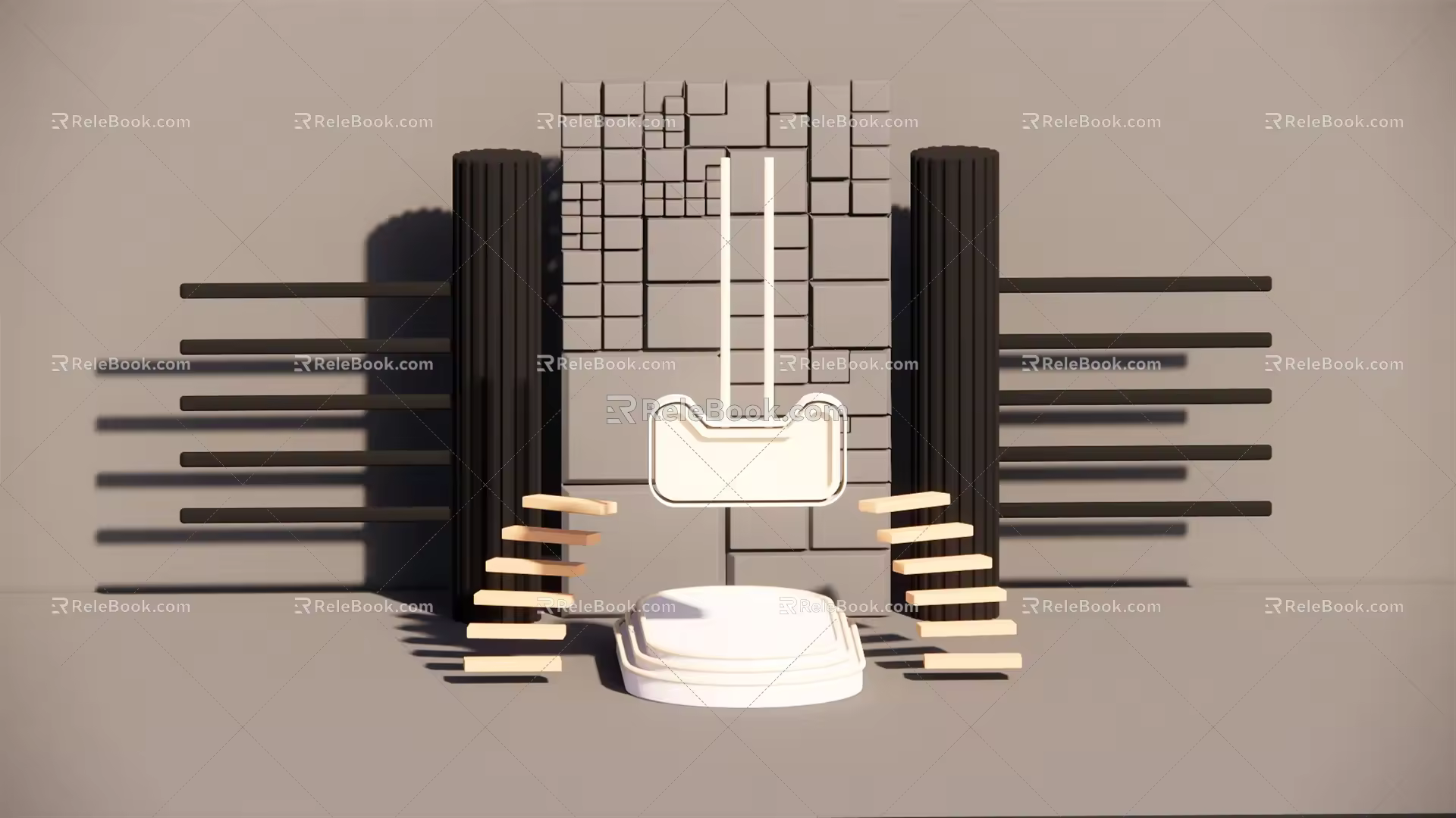 Modern Meichen e-commerce Meichen 3d model