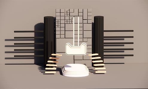 Modern Meichen e-commerce Meichen 3d model