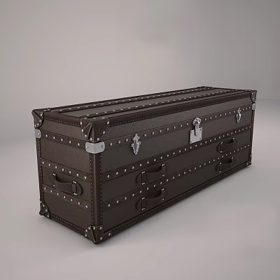 Vintage Storage Box Storage Box 3d model