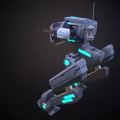 Intelligent Robot Machine Mechanical Robot Intelligent Artificial Intelligence Fighting Robot Mecha Technology 3d model