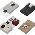 Elegant Modern Coffee Table Designs with Various Materials and Decorative Items