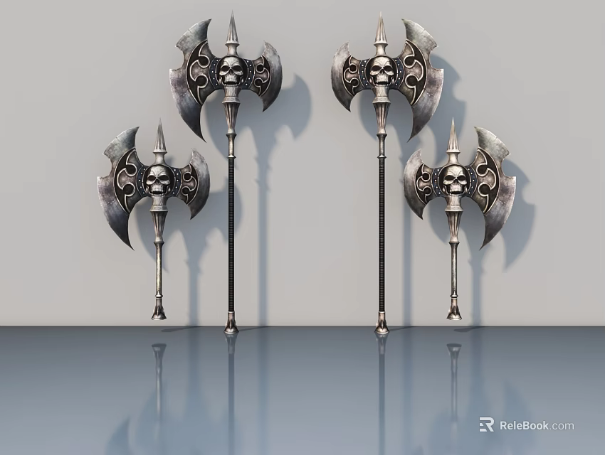 Modern Hinged Door Design With Classic Style For Home Interior Decoration 3d model