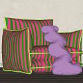 Modern Single Sofa 3d model
