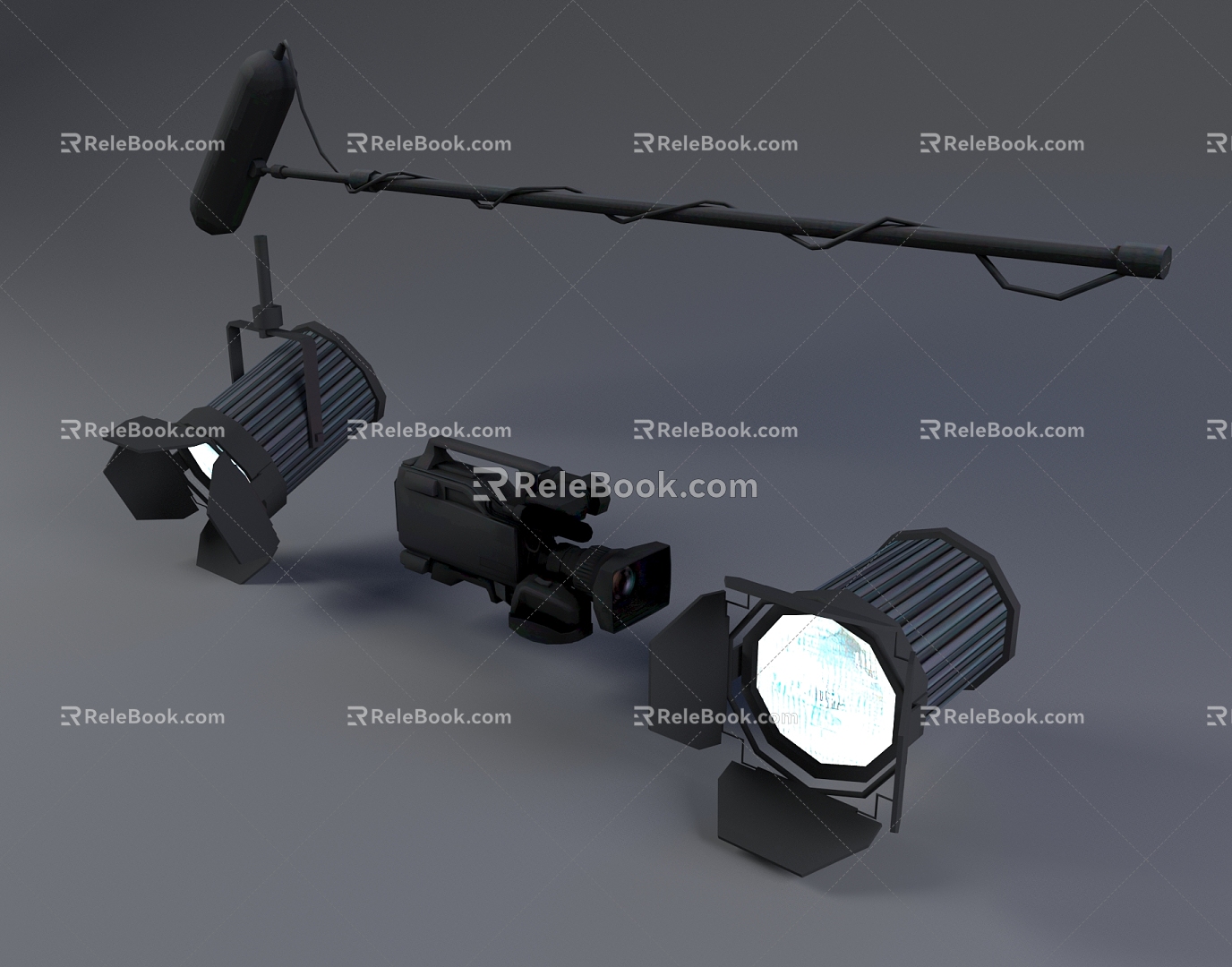 Modern photographic equipment model