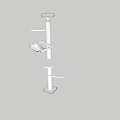 Modern Multifunctional Tiered Storage Shelf With Multiple Shelves For Home Living Essentials
