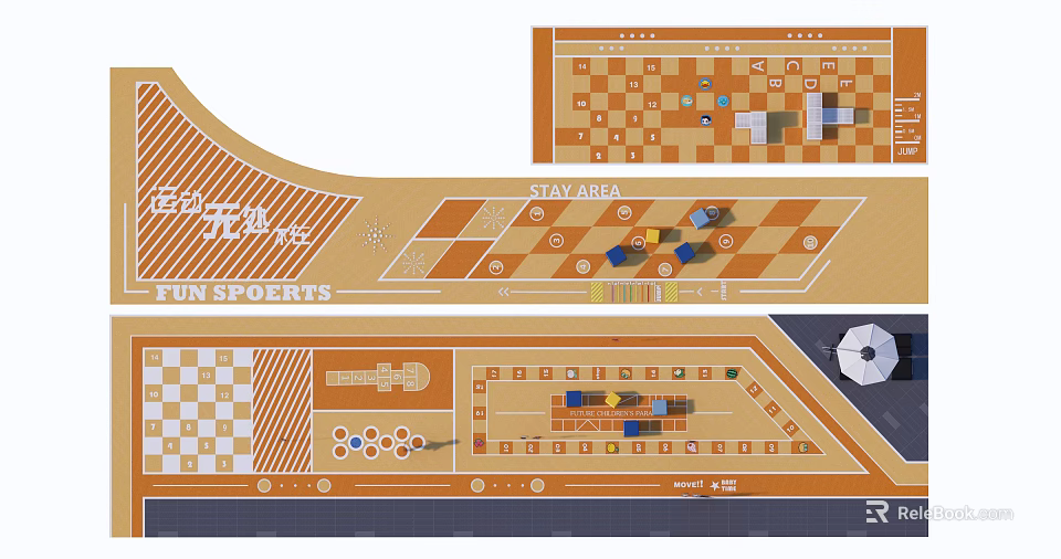 Fire Rescue Access Area Layout Design With Safety Features And Structural Planning 3d model