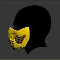Gas Mask Science Fiction Gas Mask Gas Mask Respirator Breathing Mask Biochemical Mask Science Fiction Mask 3d model