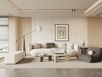 The Silent Living Room 3d model