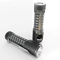Practical Daily Electrical Appliances Flashlights With Ergonomic Grip And Metal Carabiner Clip