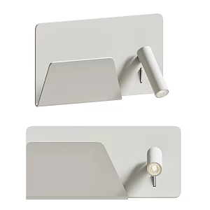 Modern wall lamp reading lamp 3d model