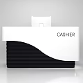 Alien Cashier Front Desk 3d model