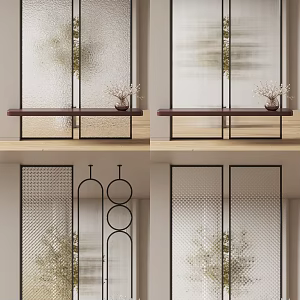 Glass screen SU model 3d model