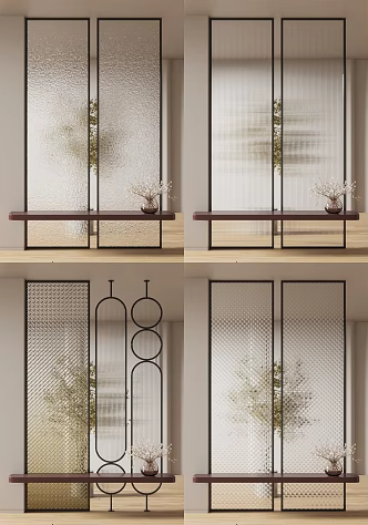 Glass screen SU model 3d model