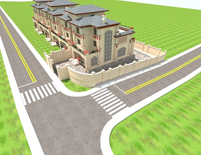 Modern Architecture Villa 3d model