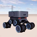 Robot Intelligent Robot Mobile Car 3d model
