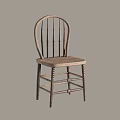Classic Entertainment Table with Poker Cards Chips Chairs Wine Glasses and Wooden Design