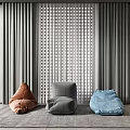 Modern Lazy Sofa Lazy Sofa Combination 3d model