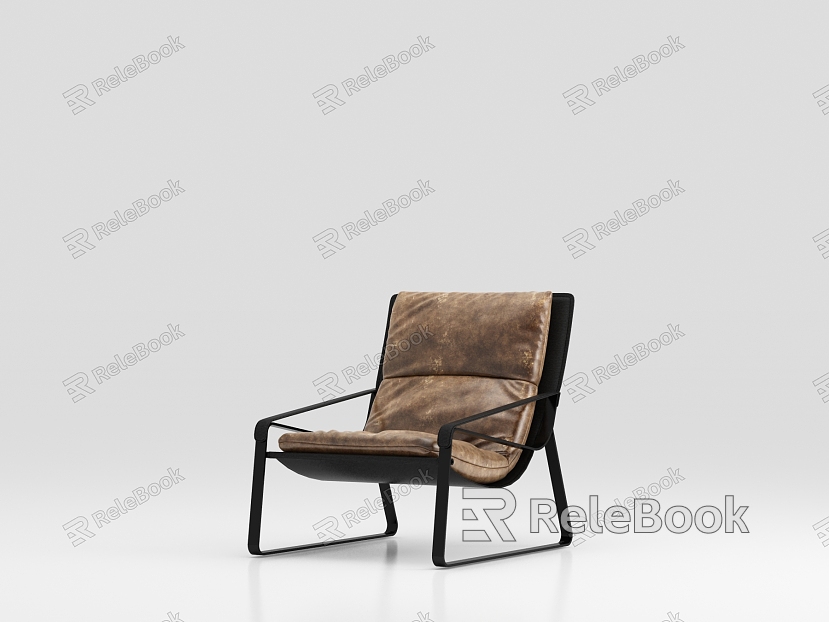 Modern recliner single chair model