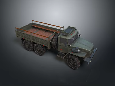 Military Truck Military Transporter Military Transporter Armed Transporter Armored Transporter 3d model
