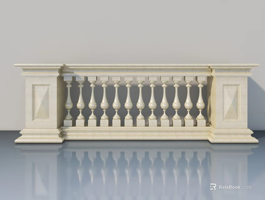 Elegant Hinged Door Design With Classic Decorative Panels And Wooden Frame Details 3d model 