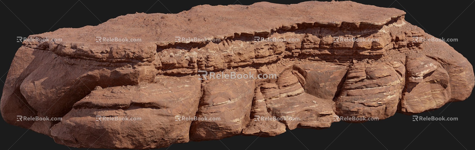 Stone Rock Desert Stone Mountain Cliff Cliff Shale Mountain Big Mountain 3d model