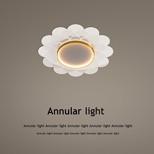 Cream wind ceiling lamp lighting living room lamp bedroom lamp decorative lamp 3d model