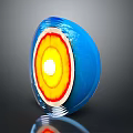 Modern Downlight Spotlight With LED Light And Colorful Housing For Interior Use
