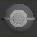 Modern SHYPIN Spherical Device With Smooth White Body And Silver Base