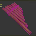 Traditional Bamboo Raft Eco Friendly Water Transportation Vehicle For Rivers