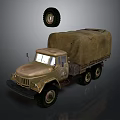 Vintage Military Tank With Green Camouflage Turret Metal Tracks And Gray Surface Design