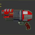 Science Fiction Firearms Next Generation Firearms Science Fiction Game Gun Game Firearms Game Gun Concept Gun Laser Gun 3d model