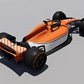 F1 Racing 3d model