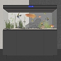 Fish tank 3d model