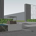 Outdoor Light Providing Soft Illumination For Garden Steps And Greenery At Dusk
