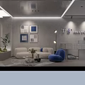 Modern Hair Salon Interior With Styling Chairs Mirrors And Elegant Decor