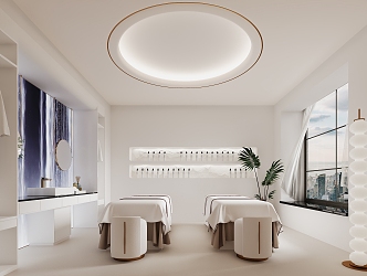 Silent SPA beauty room 3d model