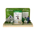 Premium Formula Milk Powder Display With Sheep Figure And Wooden Fence