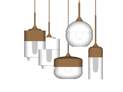 Light Luxury Chandelier Lamp Combination model