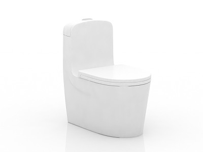 Modern toilet 3d model