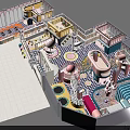 Colorful Indoor Playground With Slides Play Areas And Interactive Fun Activities For Kids