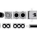 Modern Downlights and Spotlights with Various Designs for Home Ceiling Lighting
